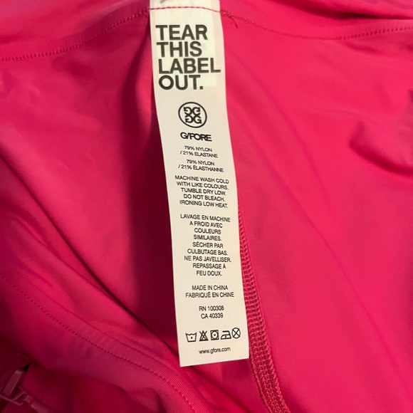 G/FORE Pink Skater Skirt - Picture 2 of 4